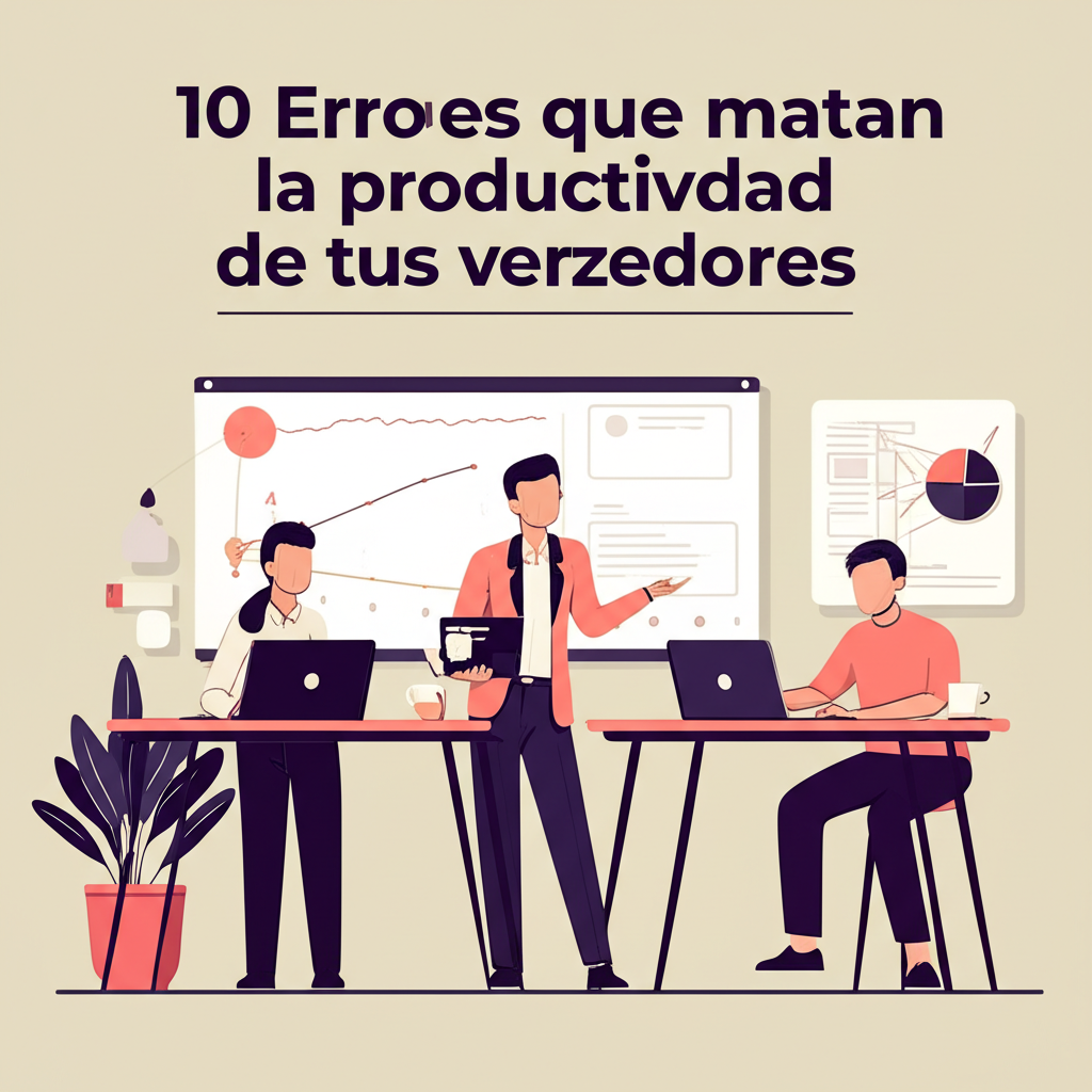 10 Errores que matan la productividad de tus vendedores