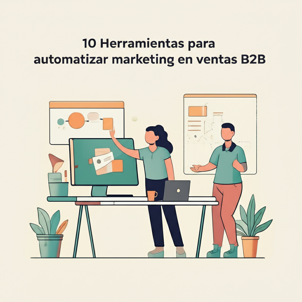 10 Herramientas para automatizar marketing en ventas B2B