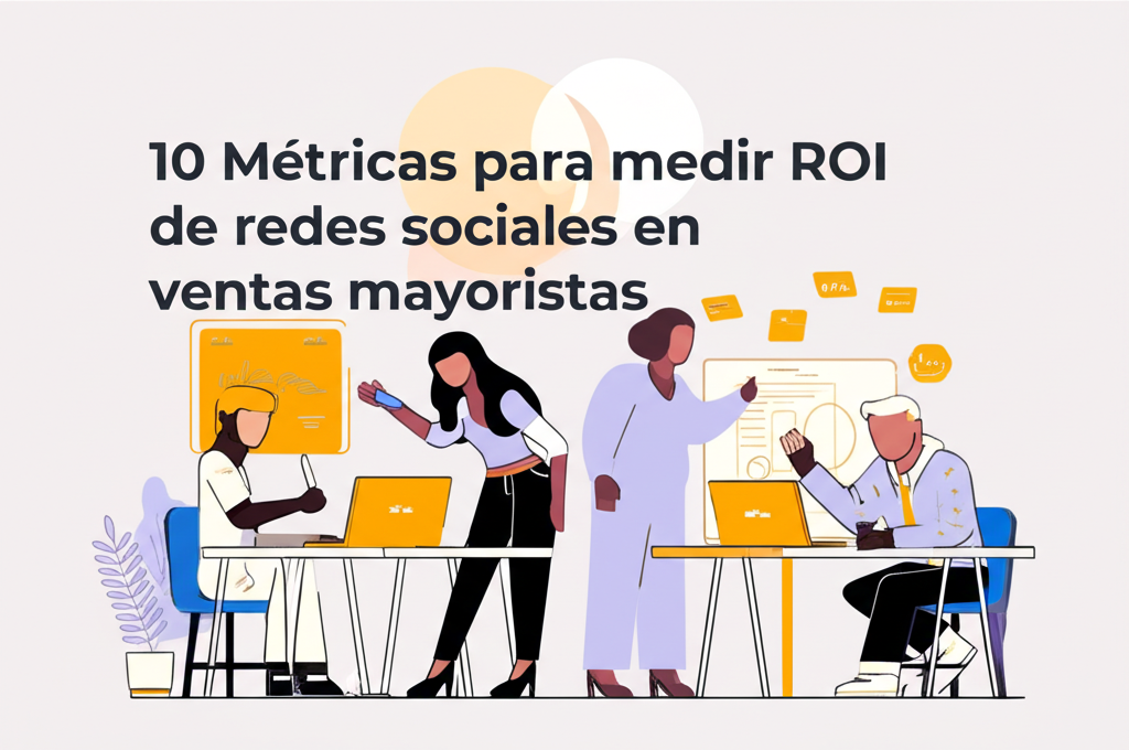 10 Métricas para medir ROI de redes sociales en ventas mayoristas