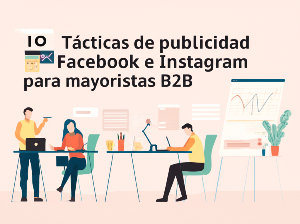10 Tácticas de publicidad en Facebook e Instagram para mayoristas B2B