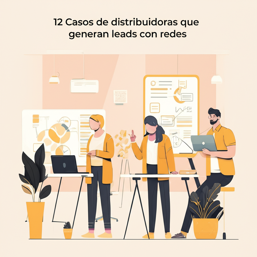 12 Casos de distribuidoras que generan leads con redes