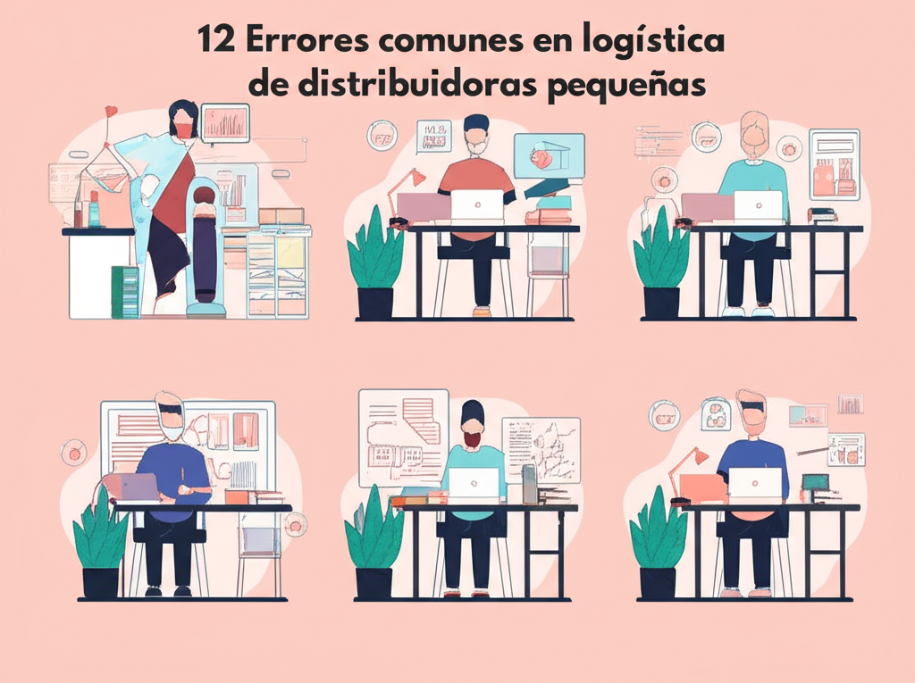 12 Errores comunes en logística de distribuidoras pequeñas