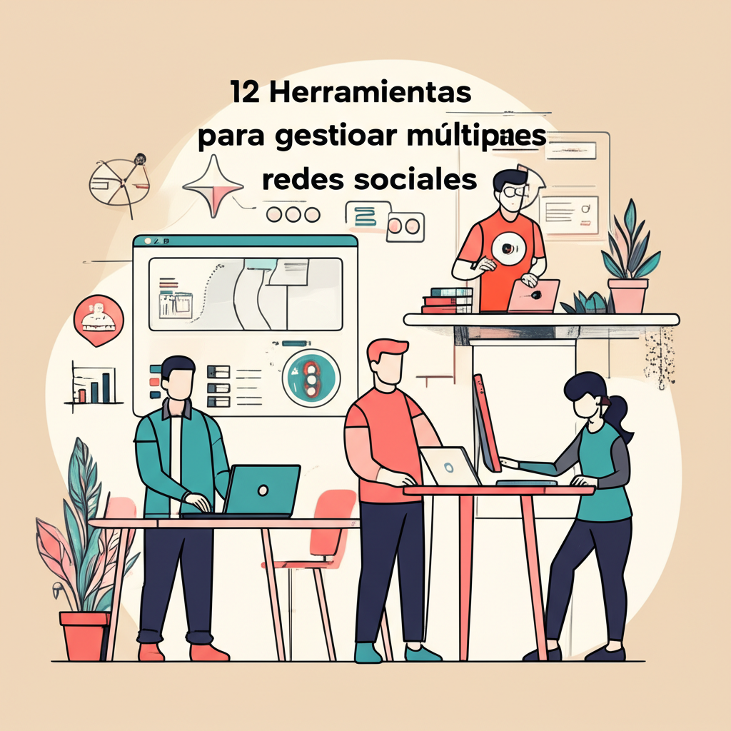 12 Herramientas para gestionar múltiples redes sociales B2B