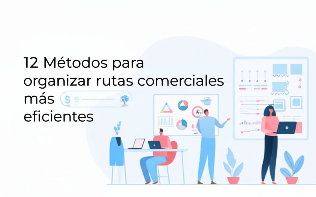 12 Métodos para organizar rutas comerciales más eficientes