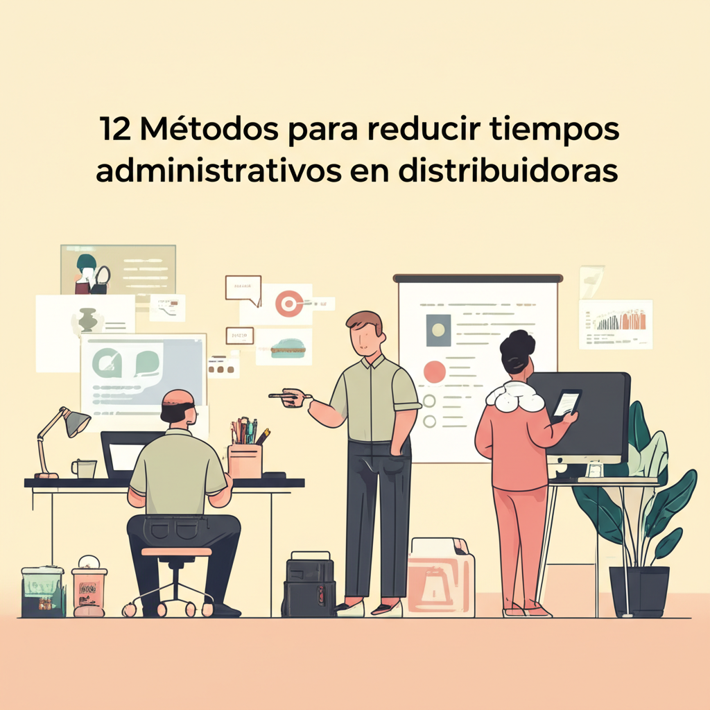 12 Métodos para reducir tiempos administrativos en distribuidoras