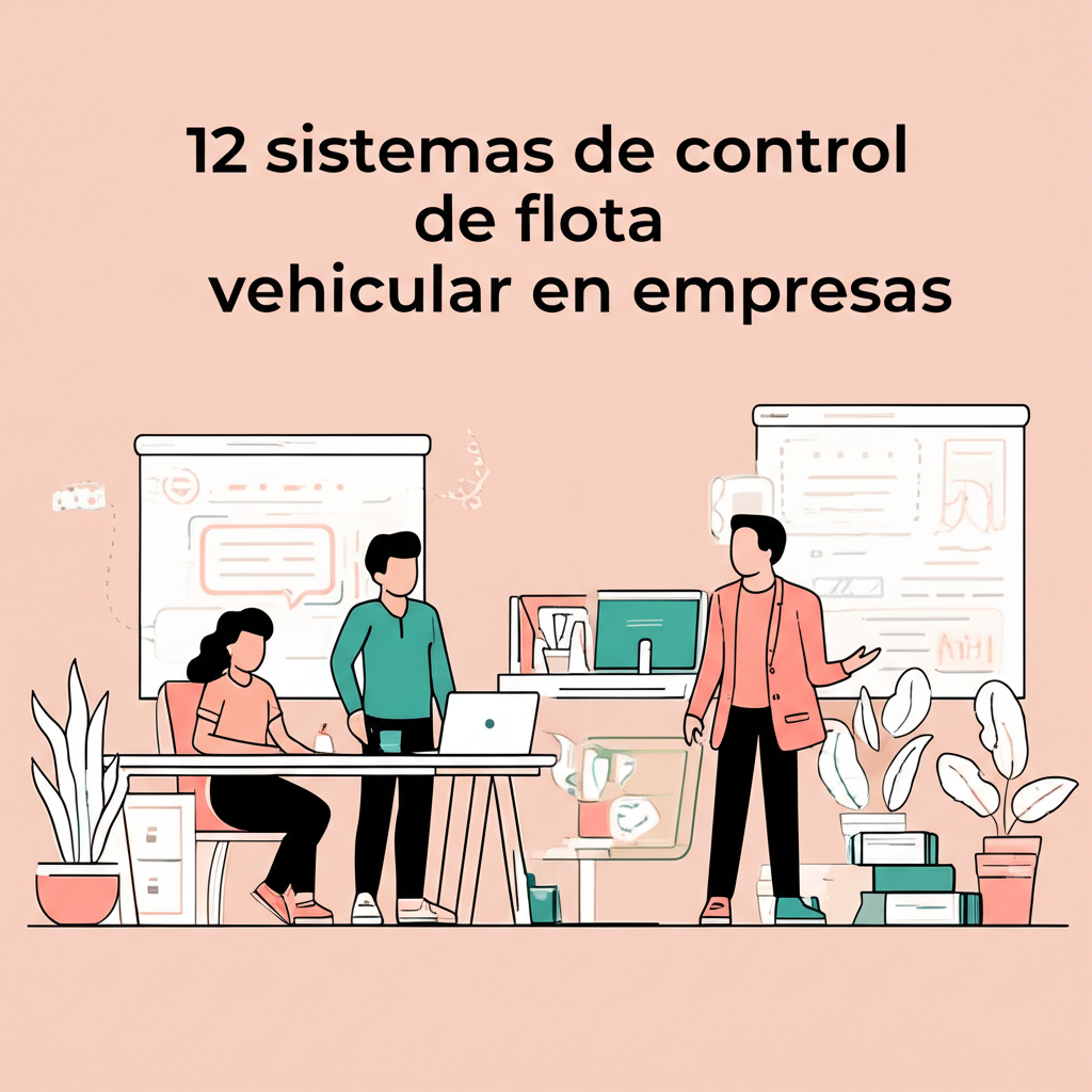 12 Sistemas de control de flota vehicular en empresas