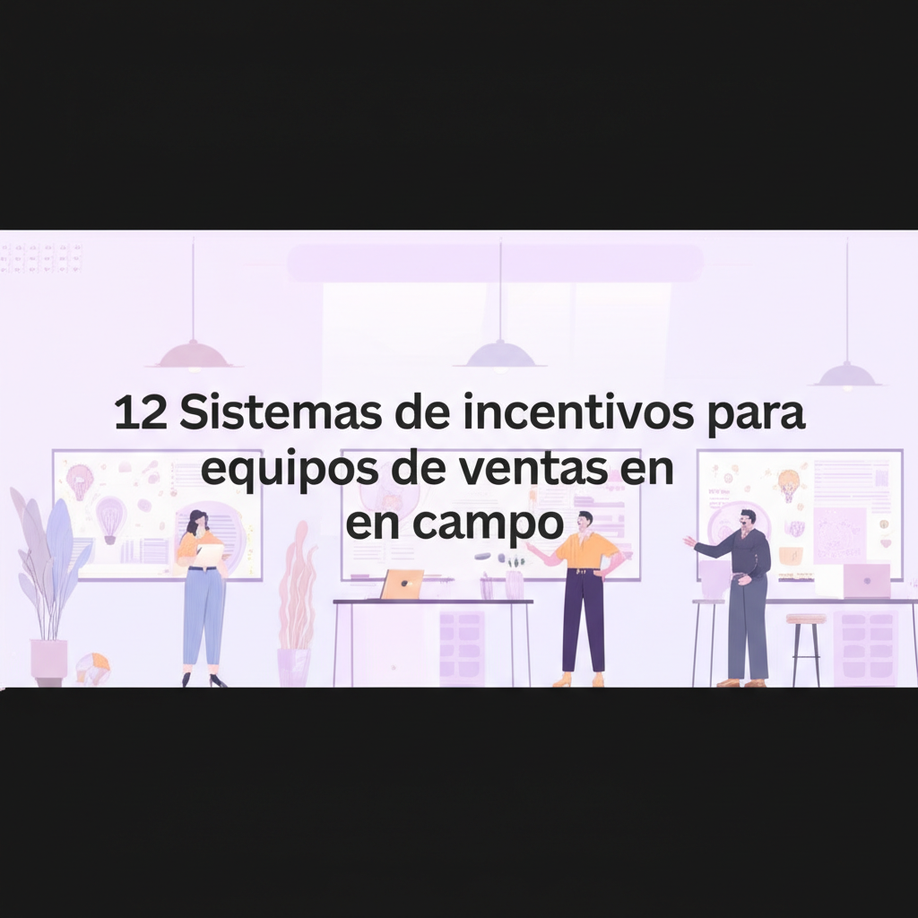 12 Sistemas de incentivos para equipos de ventas en campo