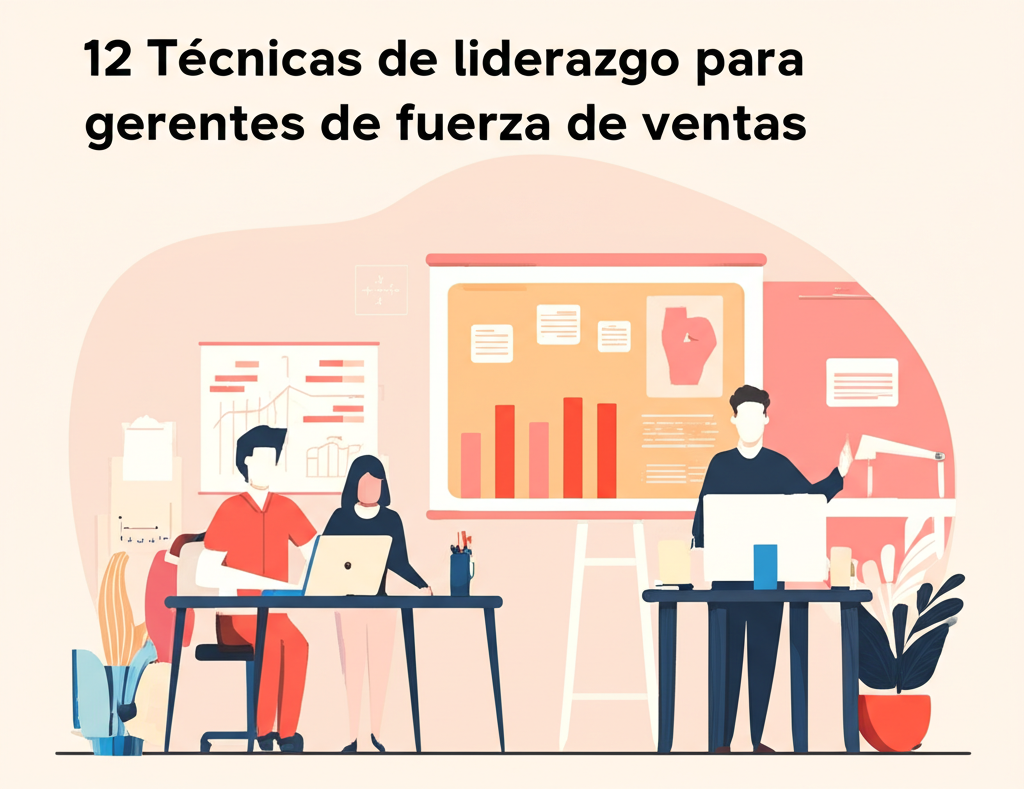 12 Técnicas de liderazgo para gerentes de fuerza de ventas