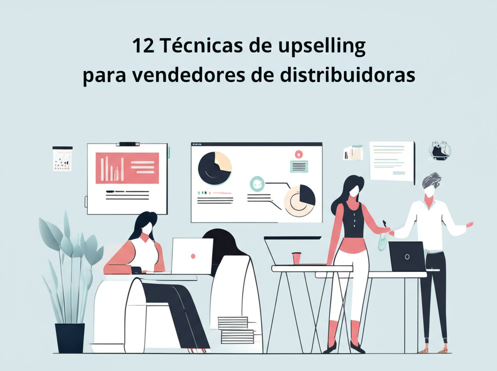 12 Técnicas de upselling para vendedores de distribuidoras