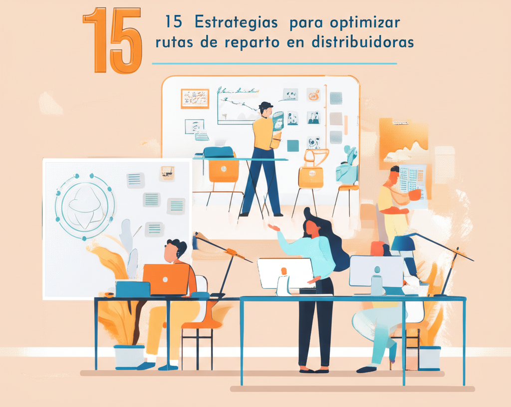 15 Estrategias para optimizar rutas de reparto en distribuidoras