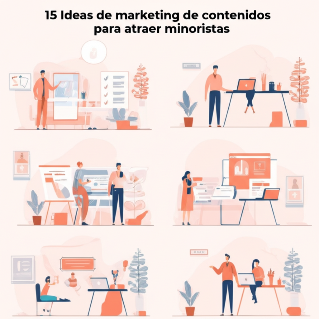15 Ideas de marketing de contenidos para atraer minoristas