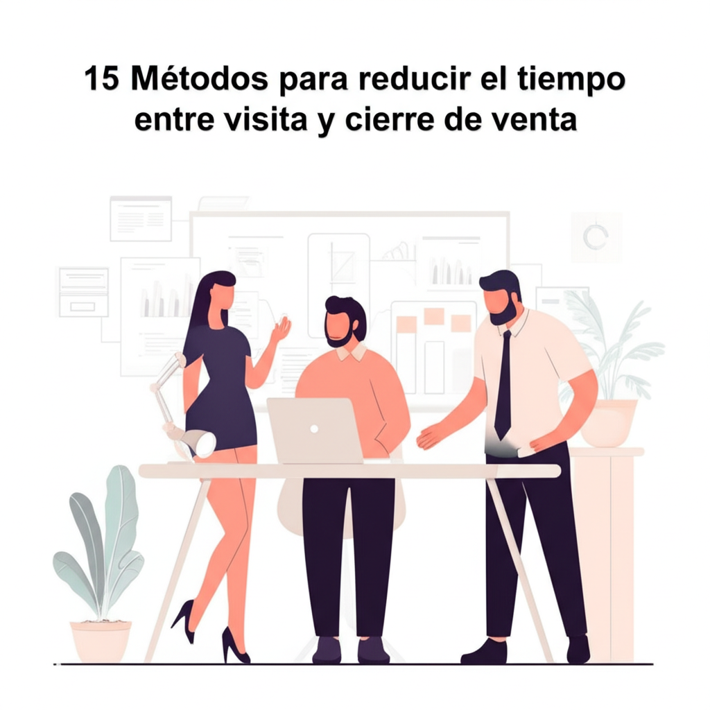 15 Métodos para reducir el tiempo entre visita y cierre de venta
