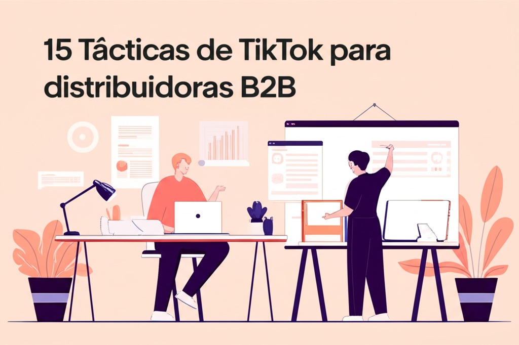 15 Tácticas de TikTok para distribuidoras B2B