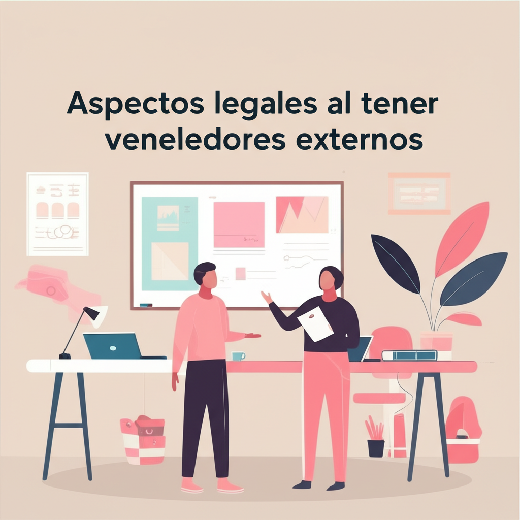 Aspectos legales al tener vendedores externos