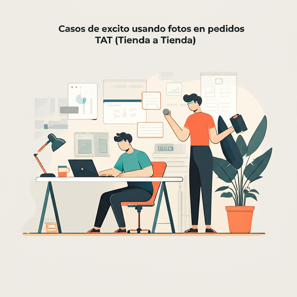 Casos de éxito usando fotos en pedidos TAT (Tienda a Tienda)