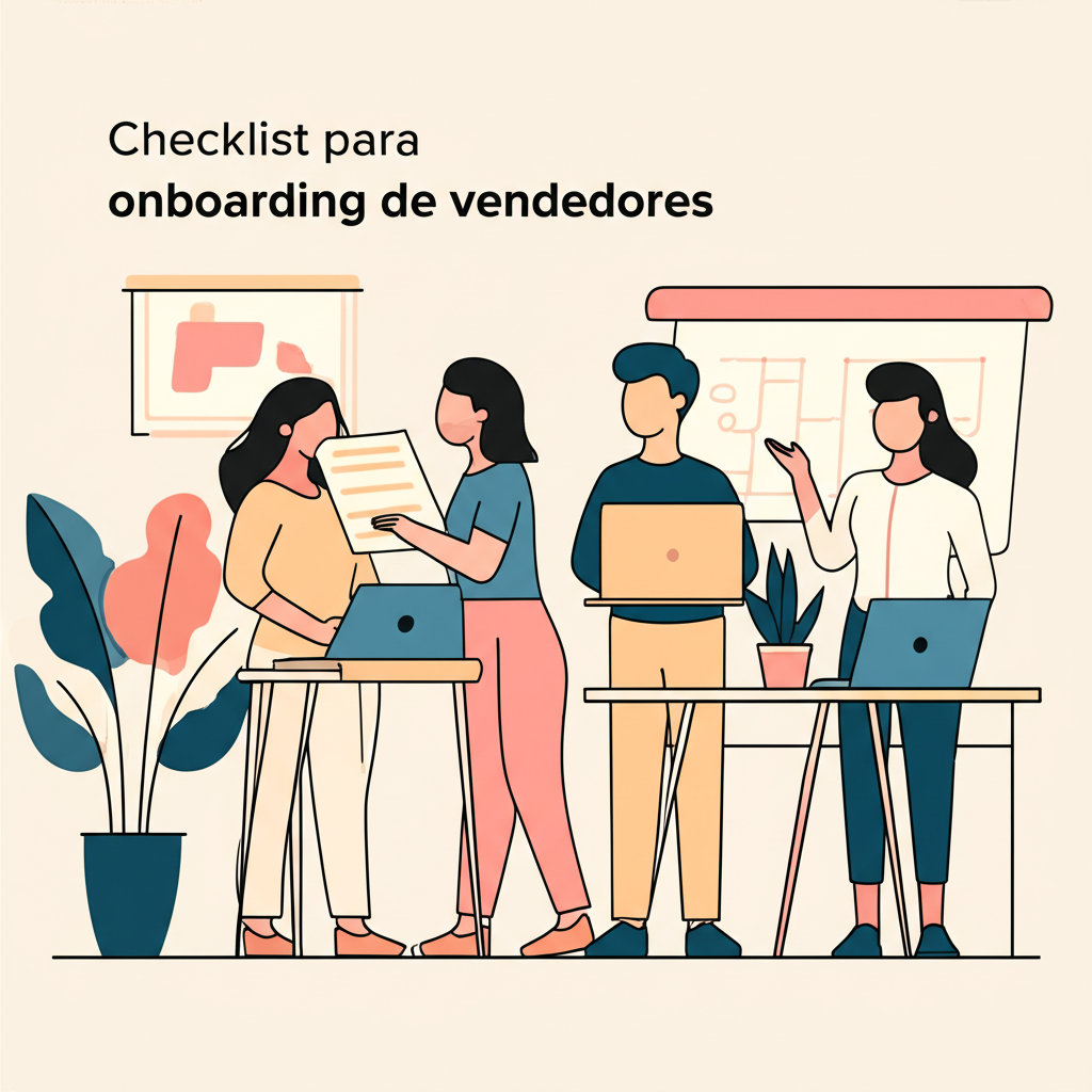 Checklist para onboarding de vendedores