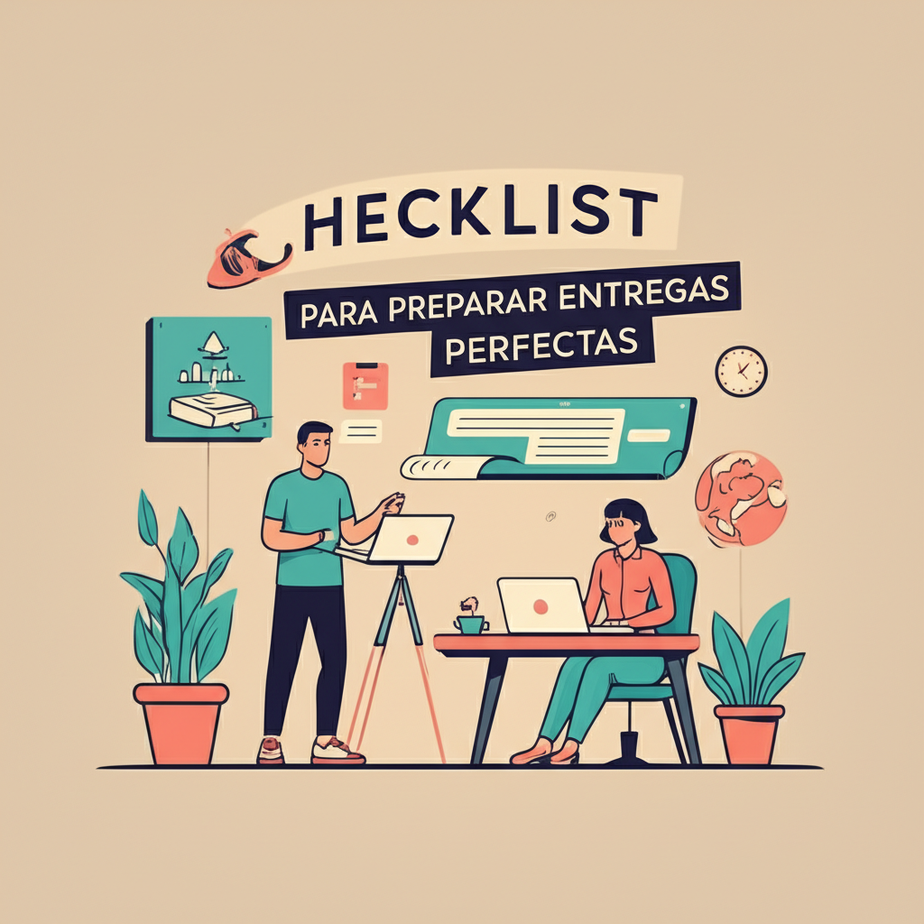 Checklist para preparar entregas perfectas