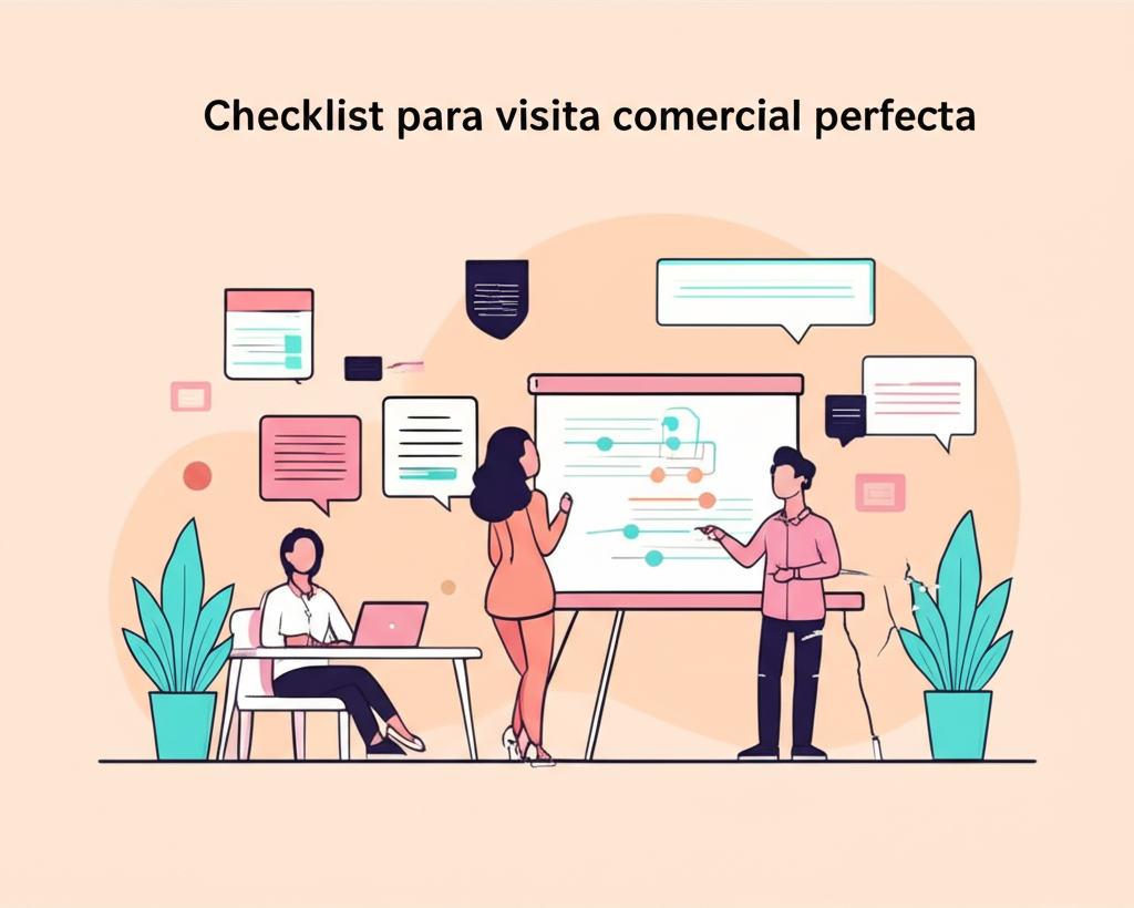 Checklist para visita comercial perfecta