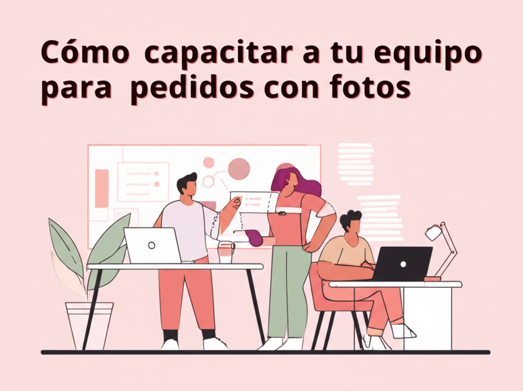Cómo capacitar a tu equipo para pedidos con fotos