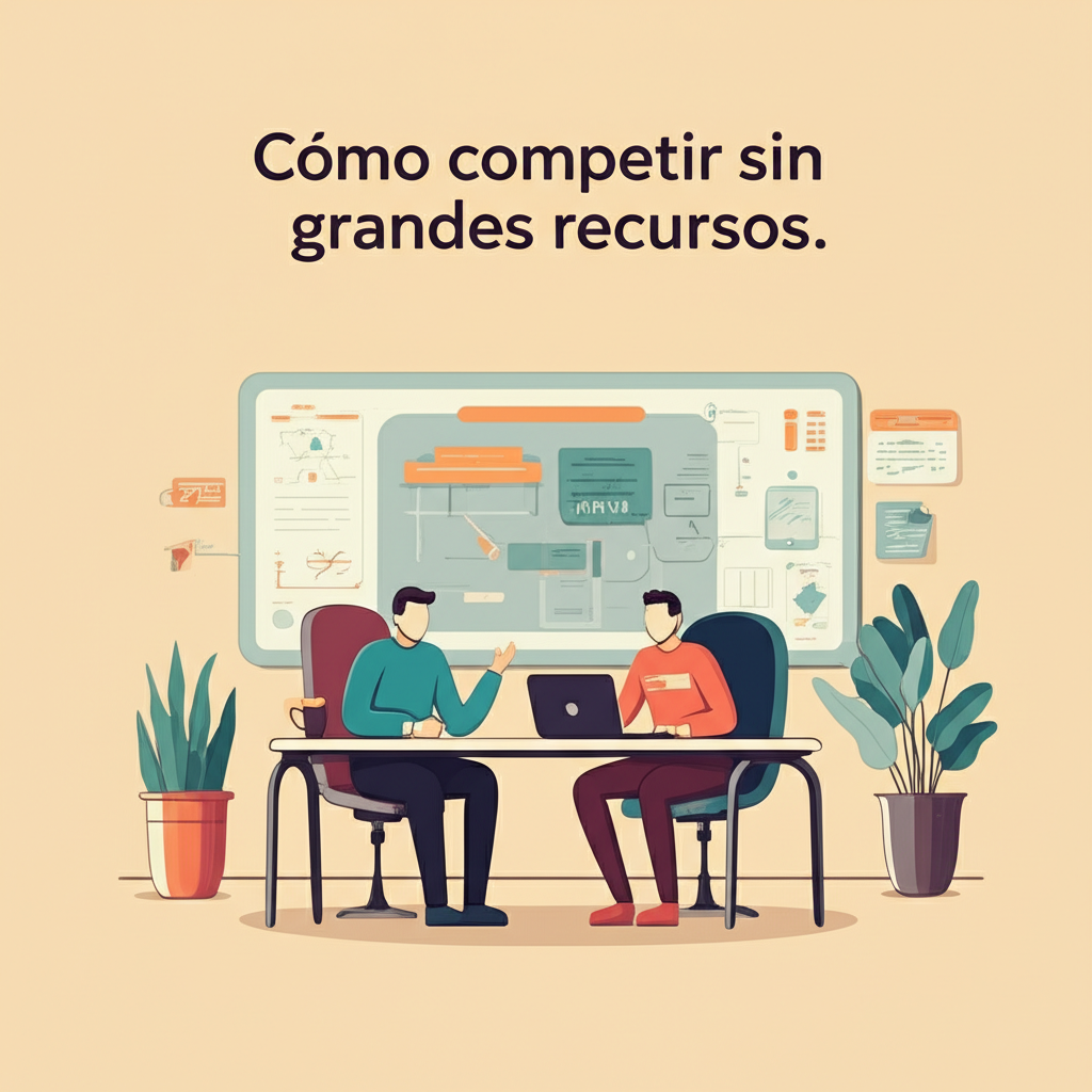 Cómo competir sin grandes recursos