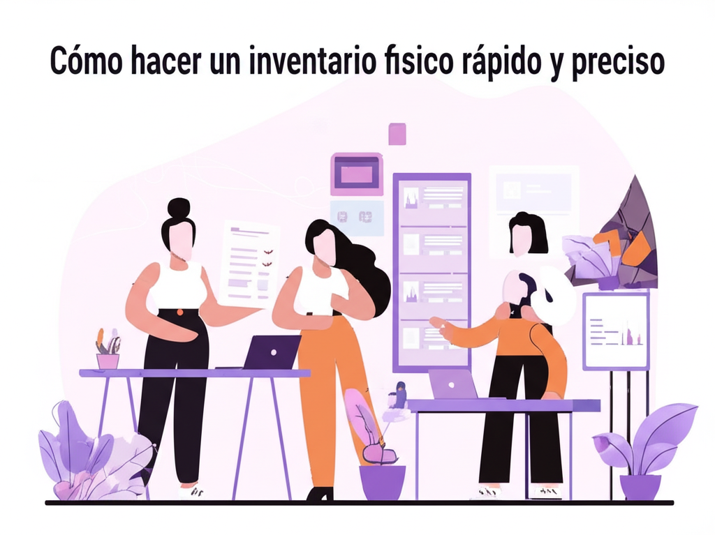 Cómo hacer un inventario físico rápido y preciso