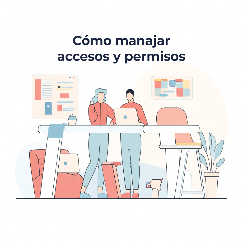 Cómo manejar accesos y permisos