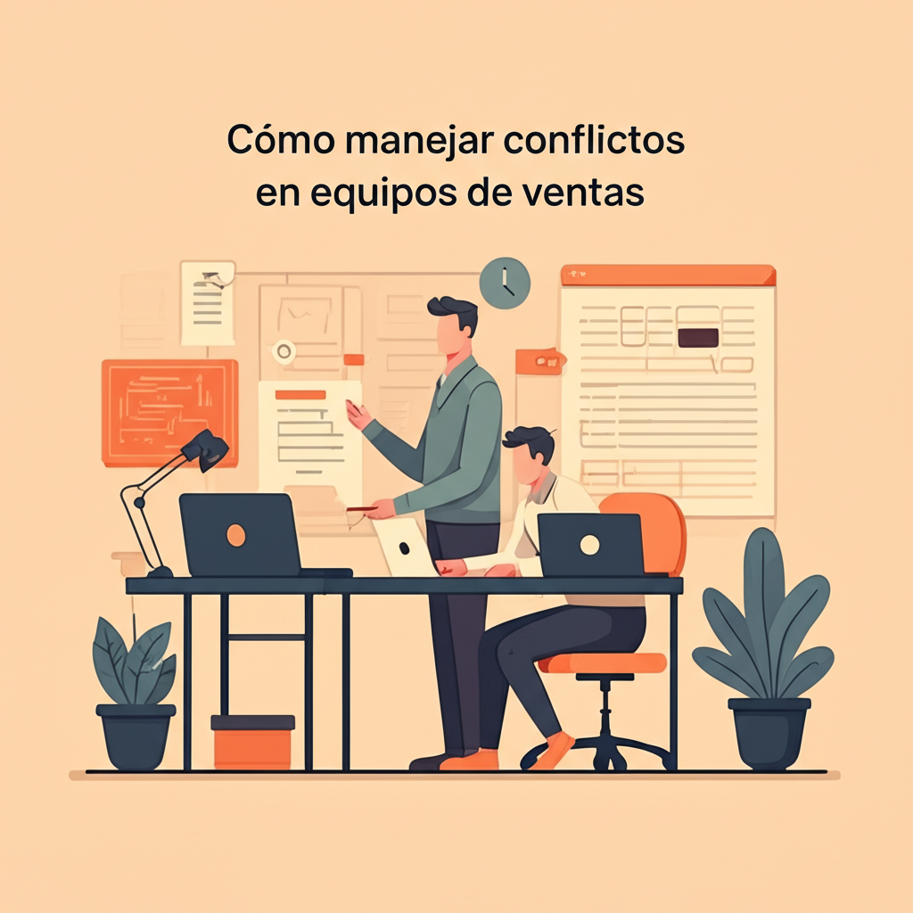 Cómo manejar conflictos en equipos de ventas