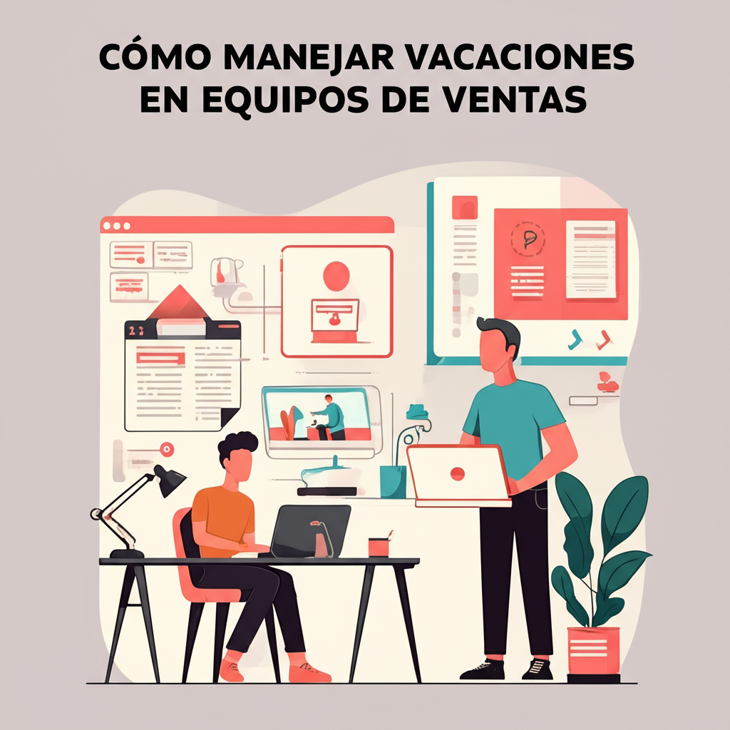 Cómo manejar vacaciones en equipos de ventas