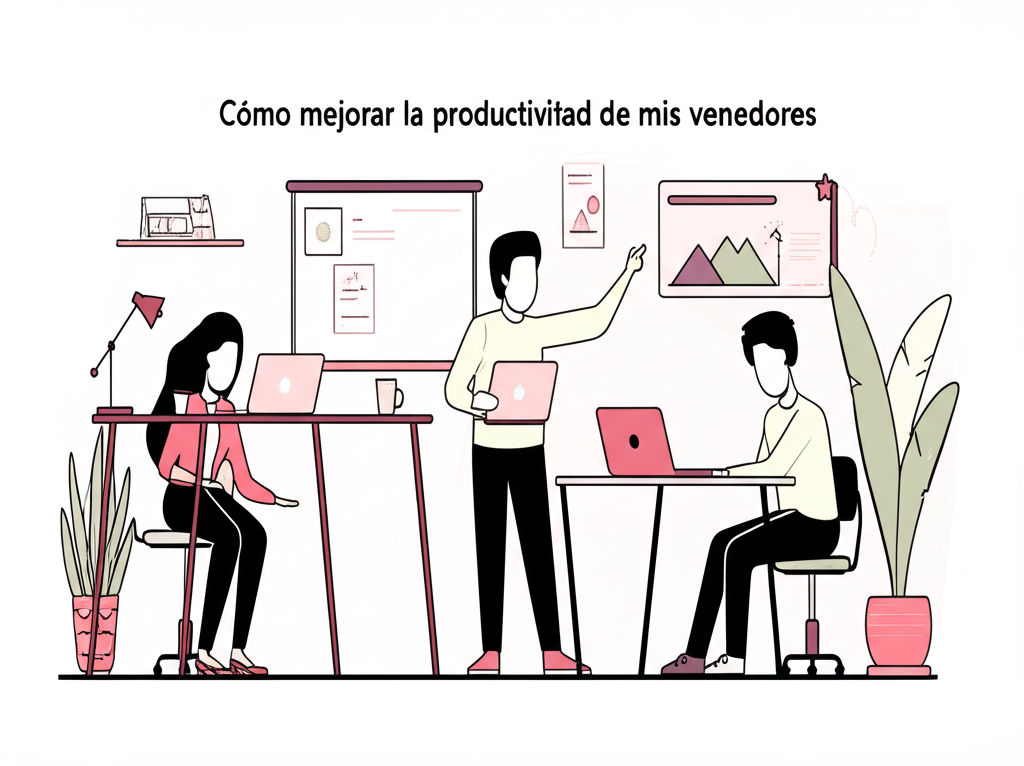 Cómo mejorar la productividad de mis vendedores