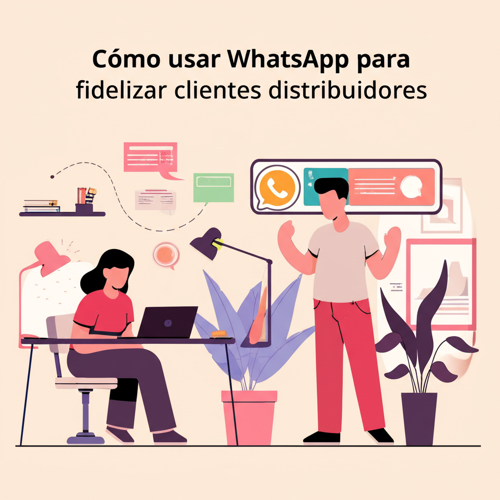 Cómo usar WhatsApp para fidelizar clientes distribuidores