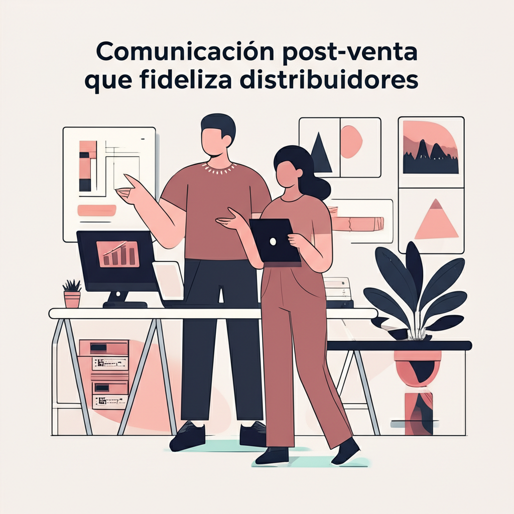 Comunicación post-venta que fideliza distribuidores