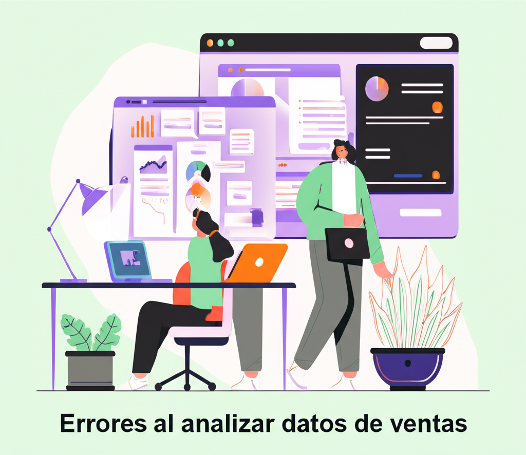 Errores al analizar datos de ventas