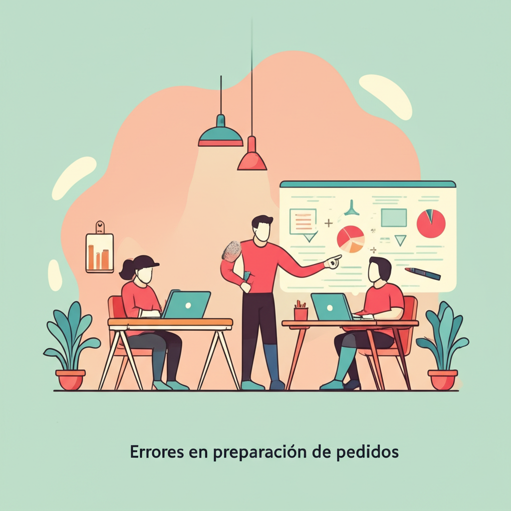 Errores en preparación de pedidos