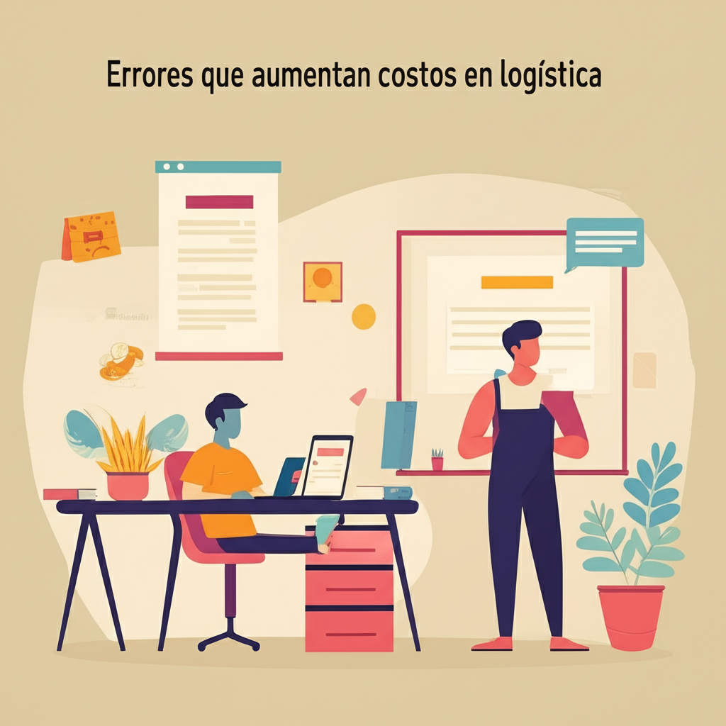 Errores que aumentan costos en logística
