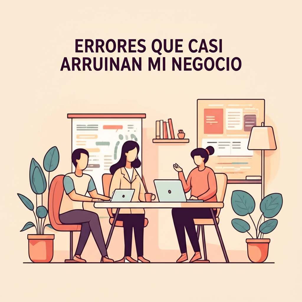 Errores que casi arruinan mi negocio