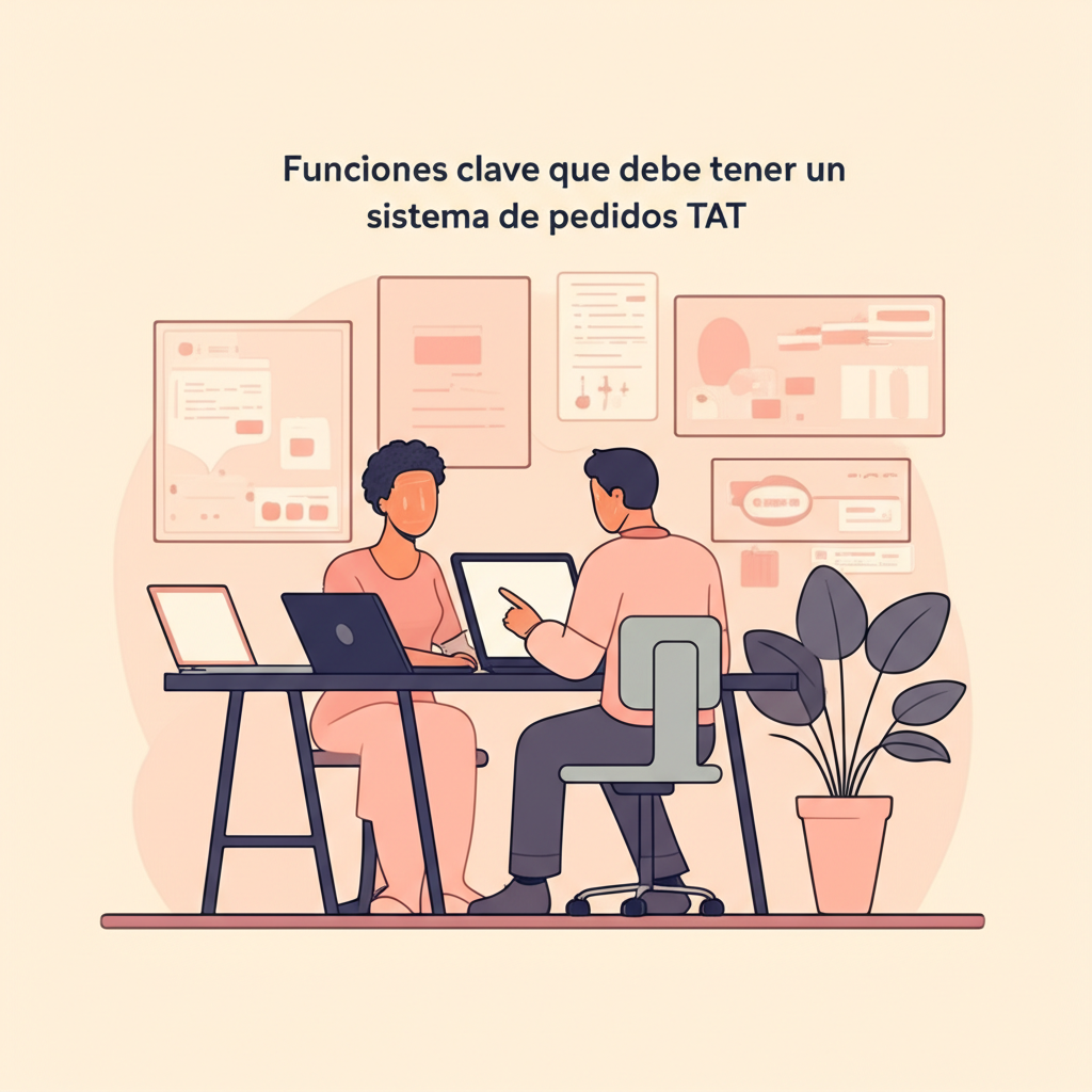 Funciones clave que debe tener un sistema de pedidos TAT