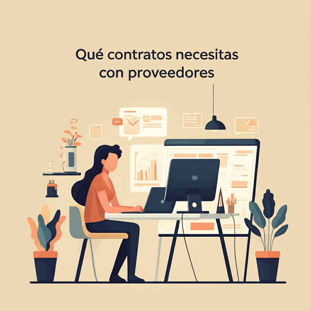 Qué contratos necesitas con proveedores