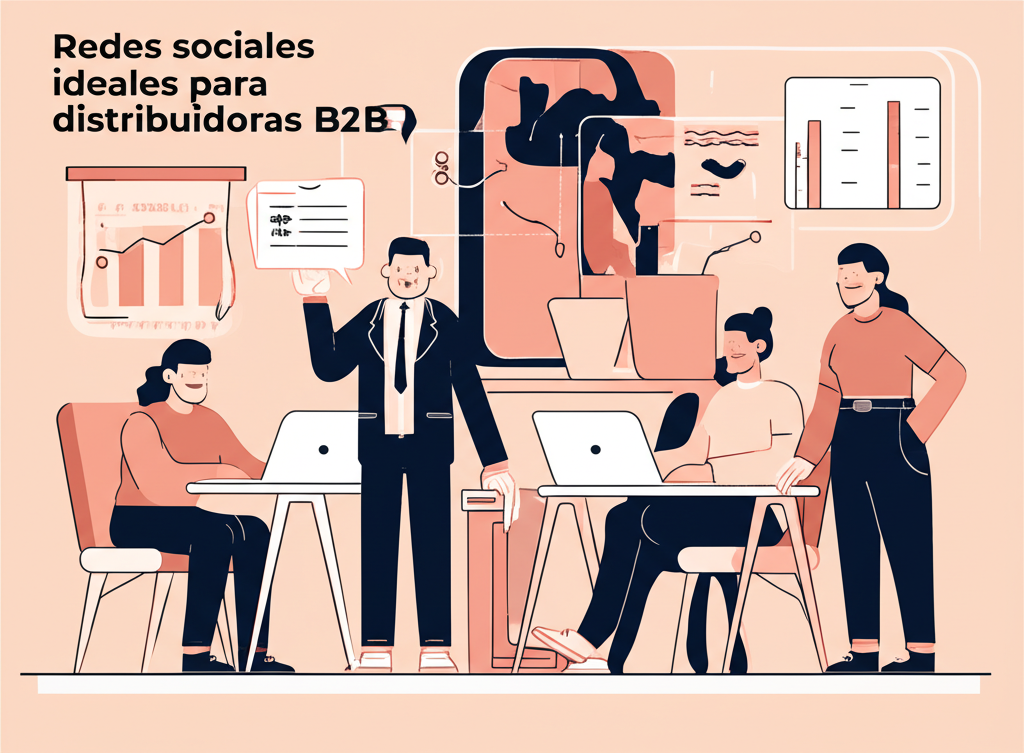 Redes sociales ideales para distribuidoras B2B