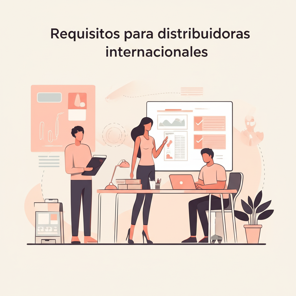 Requisitos para distribuidoras internacionales
