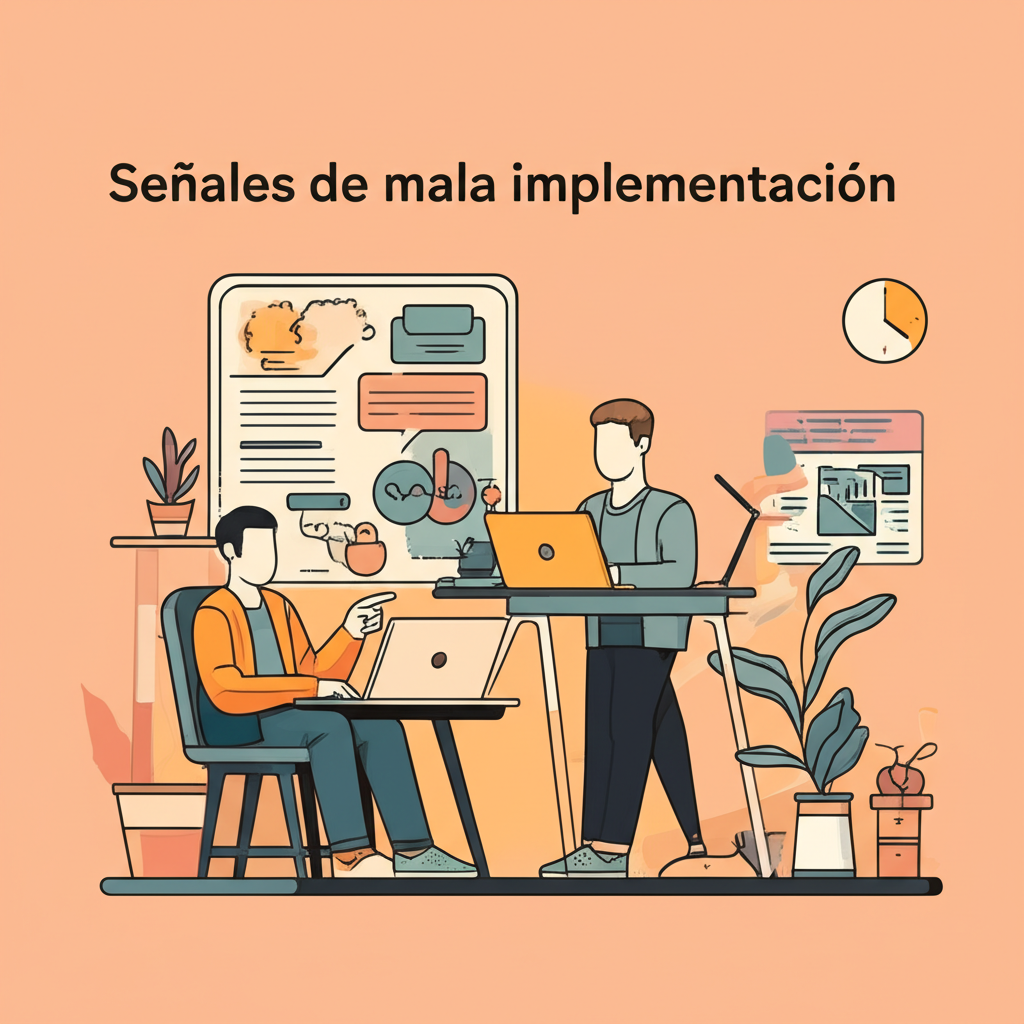Señales de mala implementación