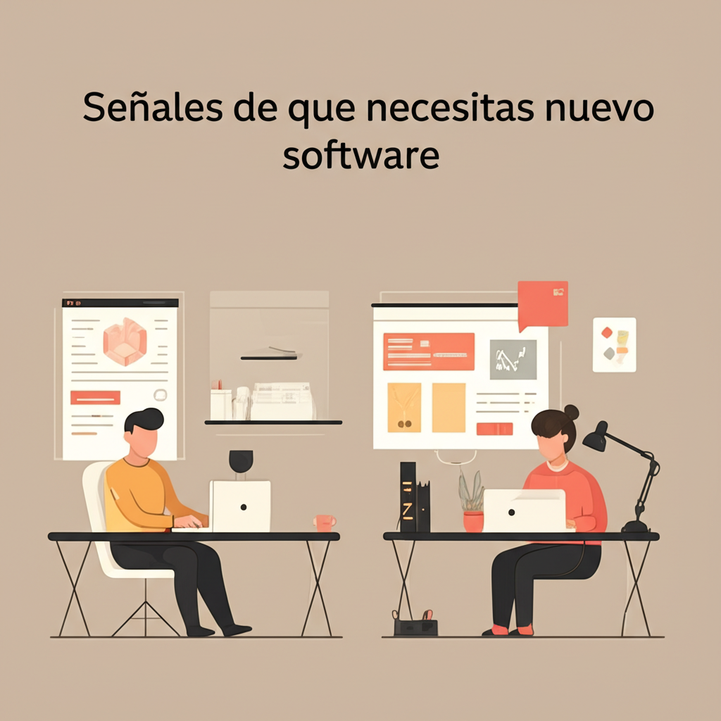 Señales de que necesitas nuevo software