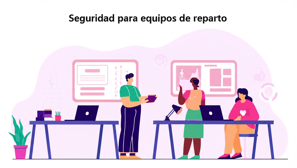 Seguridad para equipos de reparto