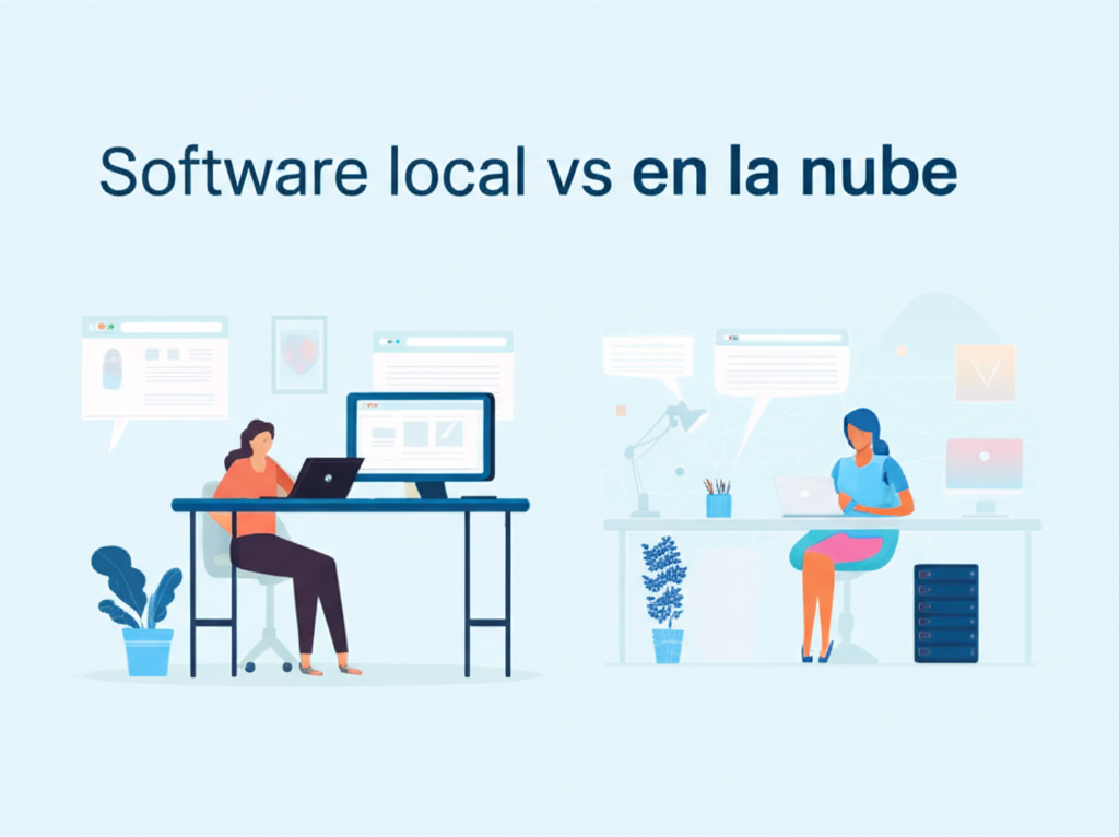 Software local vs en la nube