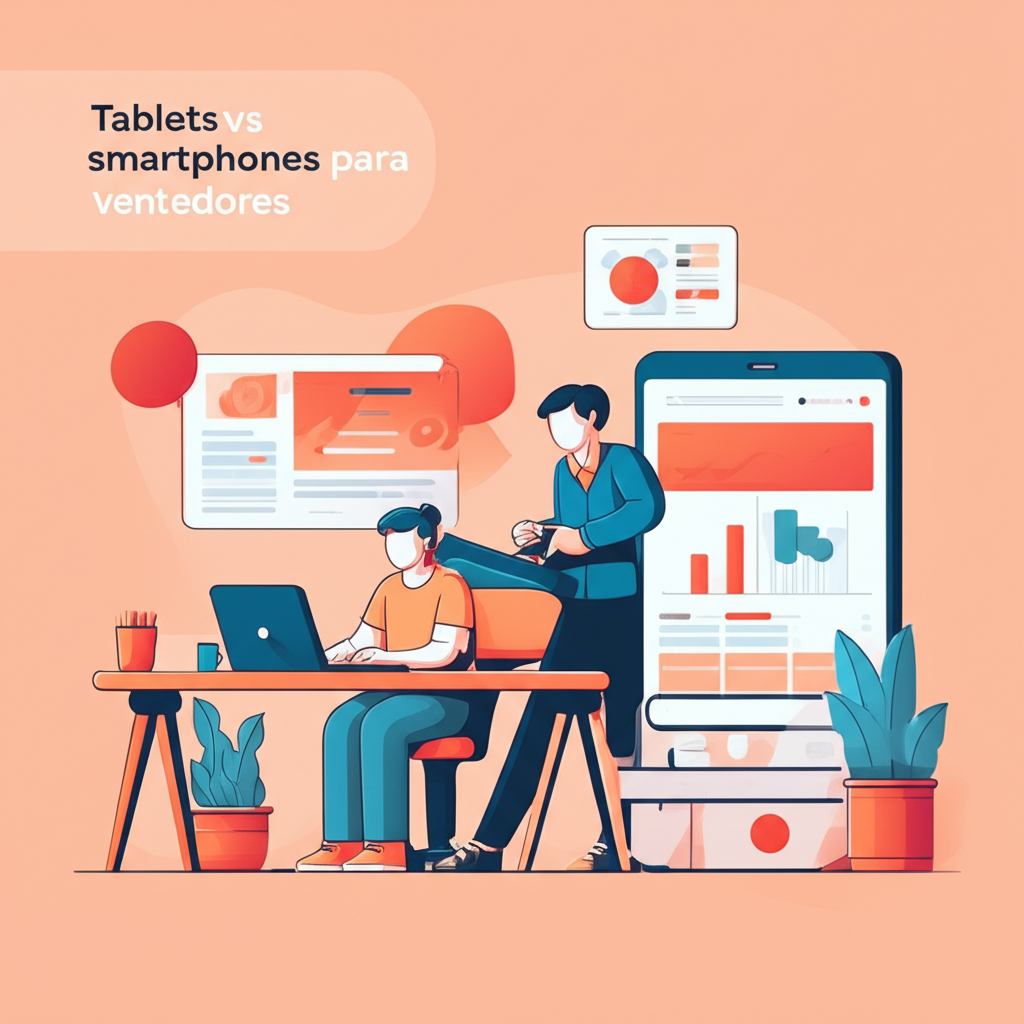 Tablets vs smartphones para vendedores