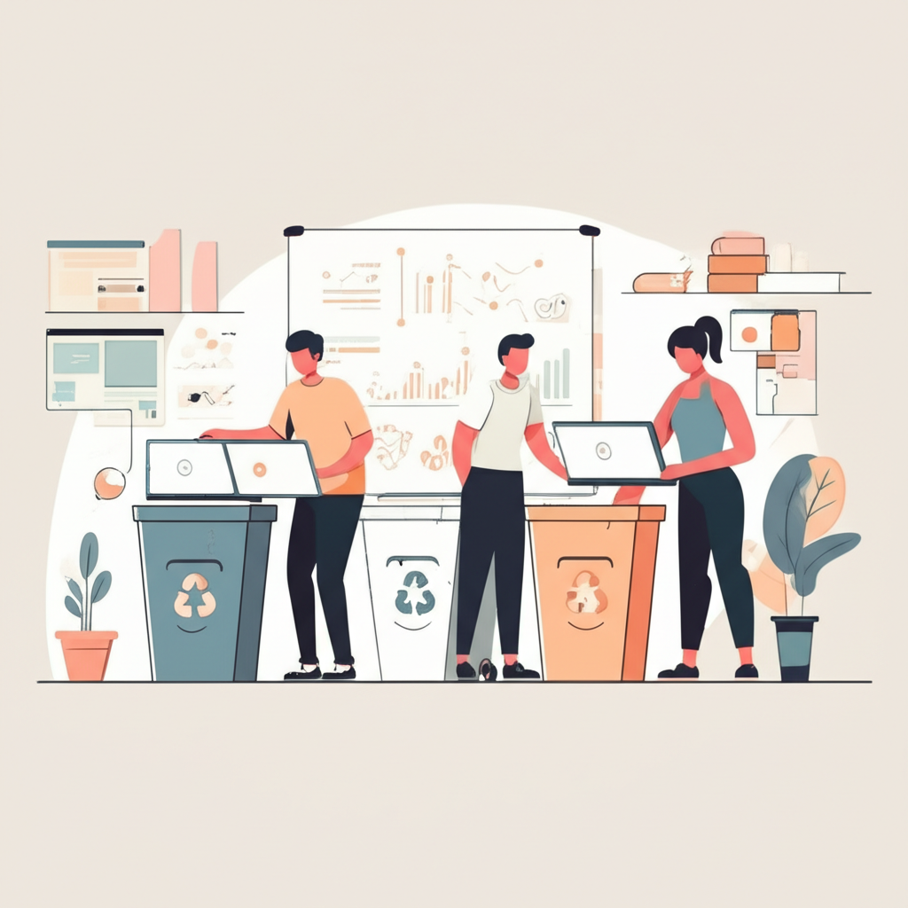 Técnicas para reciclaje en distribuidoras