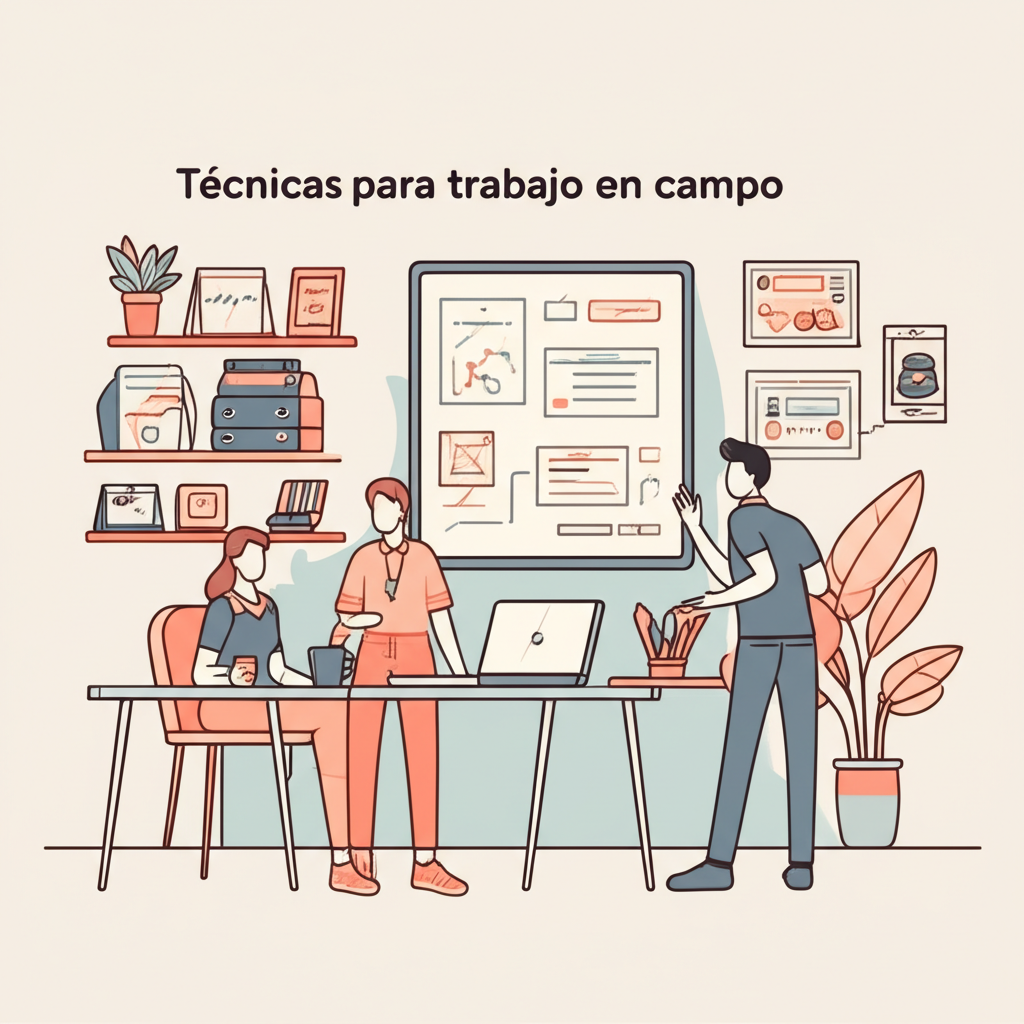 Técnicas para trabajo en campo